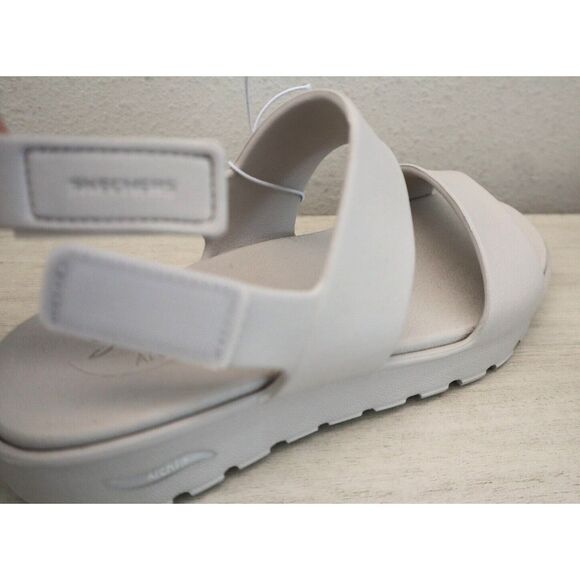 Skechers Foamies Women's Sz 6 Natural ArchFit Footsteps Day Dream Sandals SIB - Picture 9 of 12